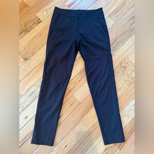 Lululemon Commission Pant Performance Black Slim Fit 5 Pocket Men’s Size 30